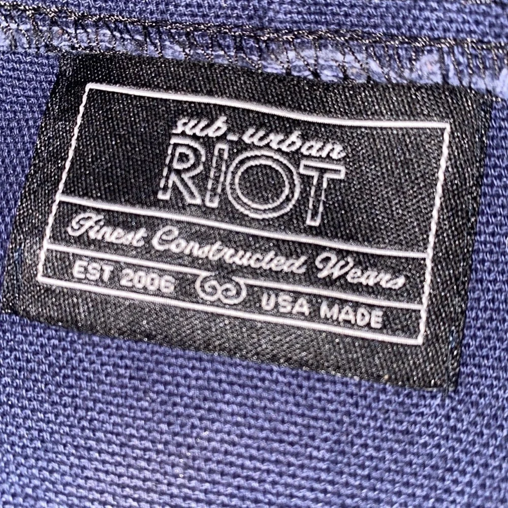 sub-urban RIOT navy blue & white bag - Picture 5 of 5